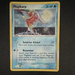 Pokemon Magikarp Common Reverse Holo EX FireRed & LeafGreen 67/112 2004 - Image 1