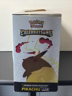 SEALED Pokemon TCG Celebrations Premium Figure Collection Pikachu VMAX 25th Ann. 820650809408 - Image 2