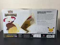 SEALED Pokemon TCG Celebrations Premium Figure Collection Pikachu VMAX 25th Ann. 820650809408 - Image 3