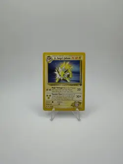 1995 Pokemon Lt. Surge's Jolteon Gym Challenge Rare TCG #28/132 - Image 1