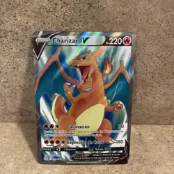Pokemon Charizard V 153/172 Full Art Brilliant Stars 2022 Spanish TCG NM - Image 2