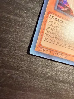 Fallen of The White Dragon (SECRET RARE) BPRO-EN024 (MINT) 1st Edition Yu-Gi-Oh! - Image 3