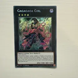 DUAD-EN043 Gagagaga Girl Secret Rare 1st Ed YuGiOh! NEW - Image 1