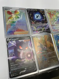 Lot Of 10 Pokemon TCG Cards All Holographic Rare, Rainbow, Gold Star, Ditto Foil - Image 2