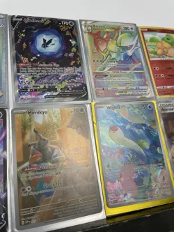 Lot Of 10 Pokemon TCG Cards All Holographic Rare, Rainbow, Gold Star, Ditto Foil - Image 3
