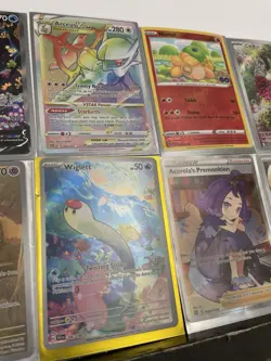 Lot Of 10 Pokemon TCG Cards All Holographic Rare, Rainbow, Gold Star, Ditto Foil - Image 4
