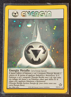 Pokemon Energia Metallo #19/111 Neo Genesis Rare Holo - ITA - Vintage Cards - Image 1