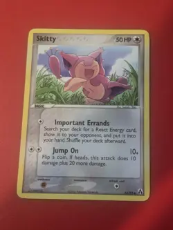 Skitty 64/92 Legend Maker Common 2006 Pokemon Card Nintendo #btx - Image 1