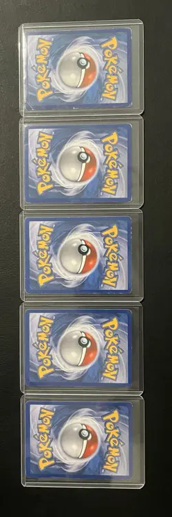 Nintendo Pokemon TCG Arceus Card Lot (5 Basic Cards, 2009, English) - Image 2