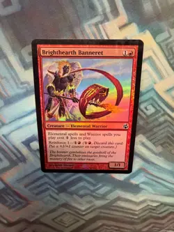 MTG Foil Brighthearth Banneret EX/LP- Morningtide - Image 3