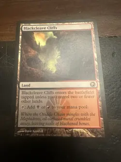 MtG Magic the Gathering Blackcleave Cliffs NM - Image 1