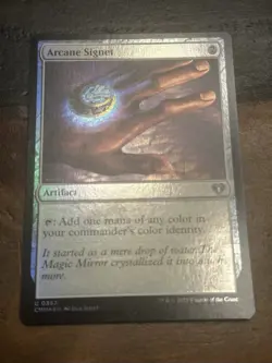 MtG Magic the Gathering Arcane Signet Foil NM - Image 1