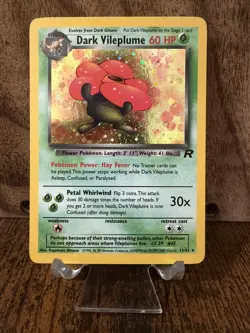 Dark Vileplume 13/82 Team Rocket Holo NM- Pokemon Card - Image 1