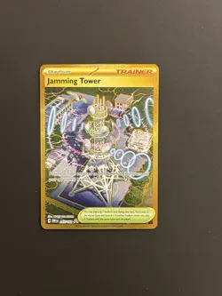 Pokemon TCG Trainer Jamming Tower Card 243/182 Destined Rivals - Image 1