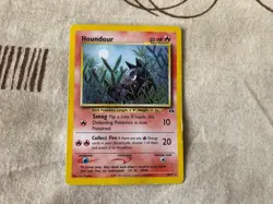 Pokemon Card - Houndour Neo Discovery 24/75 Rare Non Holo - Image 1
