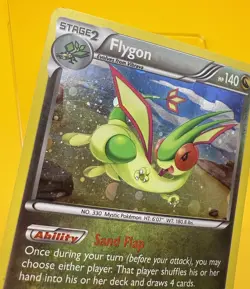 Flygon 110/160 (Cosmos Holo) Blister Exclusives Holo Pokemon Card 2015 LP - Image 4