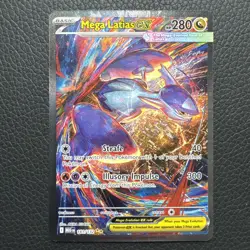 Pokemon Mega Latias ex 181/132 NM Mega Evolution Holo - Image 1