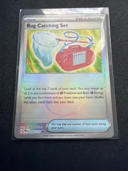 Bug Catching Set (Poke Ball Pattern) SV: Prismatic Evolutions 102/131 NM Pokemon - Image 2