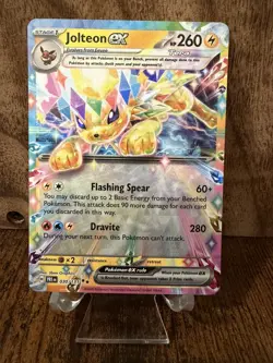 Jolteon Ex 30/131 NM Pokemon TCG S&V Prismatic Evolutions Double Rare Holo NM - Image 1