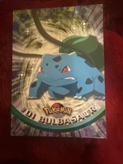 Topps Pokemon Bulbasaur #01 2000 TV Animation Edition Non Holo - Image 2