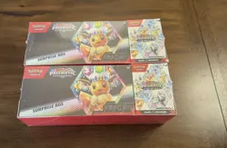 Sam’s Club Pokemon Prismatic Evolutions Surprise Box & Booster Bundle Lot of 2 - Image 1