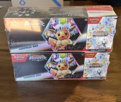 Sam’s Club Pokemon Prismatic Evolutions Surprise Box & Booster Bundle Lot of 2 - Image 3