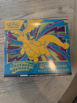 Pokemon TCG: Ascended Heroes Pokemon Center Exclusive ETB - New - Image 1