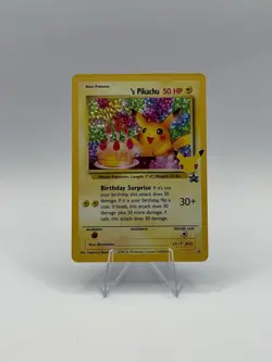 Pokemon 25th Anniversary Celebrations Birthday Pikachu #24 NM/M - Image 1