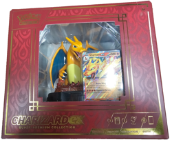 POKEMON CHARIZARD EX FIGURE WITH PROMOS - SUPER PREMIUM COLLECTION - Image 1