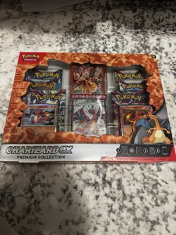 Pokemon TCG: Charizard ex Premium Collection Box - 6 Packs 820650873232 - Image 1
