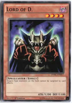 Yugioh - Lord of D. DPBC-EN017 - Duelist Pack: Battle City - Image 1