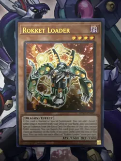 Yugioh Rokket Loader BPRO-EN001 Ultra Rare 1st Edition Near Mint - Image 1