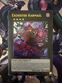Yugioh Exosister Karmael BPRO-EN044 Ultra Rare 1st Edition Near Mint - Image 1