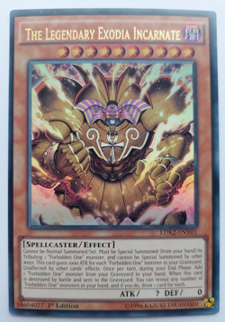 Yu-Gi-Oh! - The Legendary Exodia Incarnate - LDK2-ENY01 - 1st Edition - Image 1