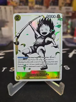 ST13-014 Monkey.D.Luffy C Parallel One Piece TCG English Promo Card - Image 1