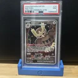 Noctowl 141 PSA 9 Pokemon Center Promo Card - Image 1