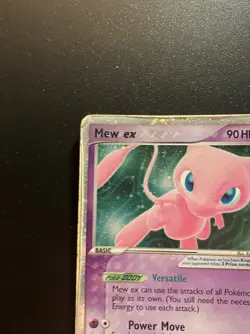 Pokemon Card-Mew Ex-Ex Legend Maker-Holo-88/92-ENG-Played - Image 3