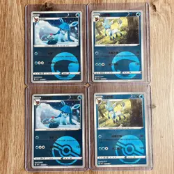 Pokemon TCG Chinese Gem Volume 2 Glaceon Common Card Bundle 0901/15 0904/15 Mint - Image 1