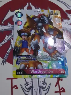 Digimon Card Game CCG WarGreymon P-050 Promo - Image 1