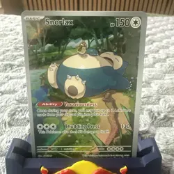 Pokemon TCG Snorlax Black Star Promo SVP051 Holo Card Scarlet & Violet 151 - Image 1