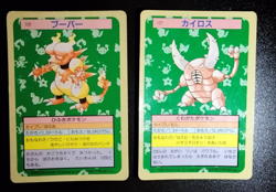 Pokemon Cards Bandai Topsun Pinsir Magmar Green Back 1995 EX Japanese A33 - Image 1