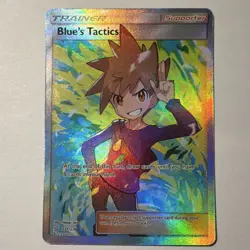 Pokemon Blue's Tactics 231/236 Unified Minds Full Art Trainer Holo Card English - Image 1