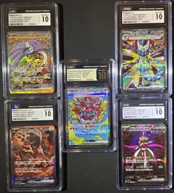 5 SAR Card Lot From Terastal Festival all CGC Graded - See Description & Pics - Image 1