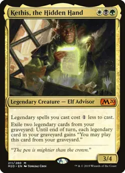** Kethis, the Hidden Hand ** EDH Commander Deck ** MTG - Image 1