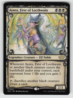 Ayara, First of Locthwain *Non-Foil* MUL 13 NM - Image 1