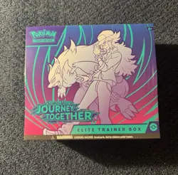 Pokemon TCG Journey Together Elite Trainer Box (ETB) Factory Sealed - Image 1