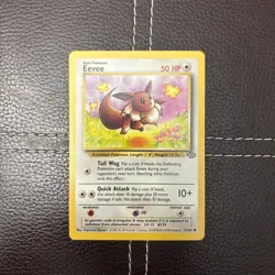 Pokemon TCG - Eevee - 51/64 - Jungle - NM Unlimited Common (1999) - Image 1