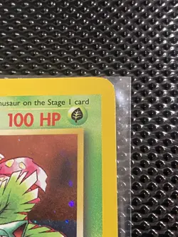 Pokemon TCG Venusaur WoTC Black Star Promo Holo 🍭 NICE SWIRL 🍭 - Image 3