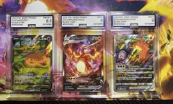 Pokemon Charizard UPC SWSH Promo Set 260 V 261 VMAX 262 VSTAR Sequential AGS/CGC - Image 1
