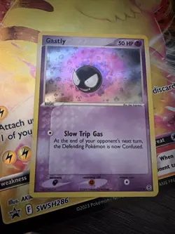 Pokemon TCG— Gastly 63/112 {Reverse Holo} FireRed & LeafGreen NM - Image 1